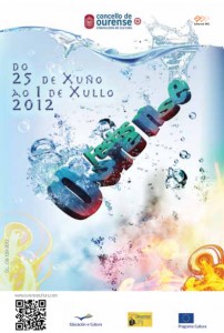 Cartel de las Fiestas en Ourense 2012