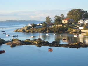 Vista de A Illa de Arousa